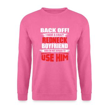 Redneck Trailer Park Geschenk I Wohnwagen - Unisex Pullover - Pink - Vorne