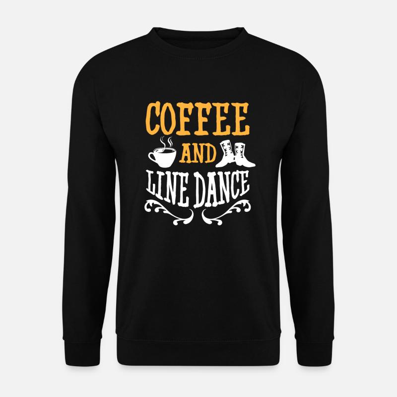 Line Dancing Gift I Country Line Dance - Unisex Sweatshirt - black