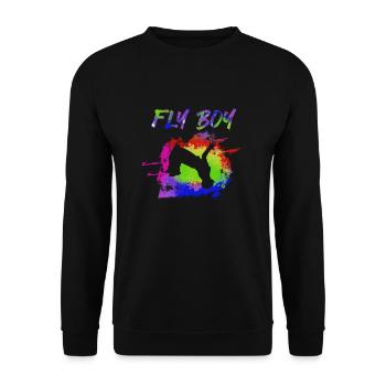Breakdance Bboying Gift I Breakdance - Sweat-shirt Unisexe - noir - Devant - Alina (178cm) & Michal (187cm)