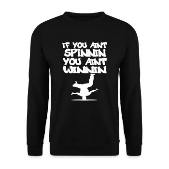 Breakdance Bboying Gift I Breakdance - Sweat-shirt Unisexe - noir - Devant - Alina (178cm) & Michal (187cm)