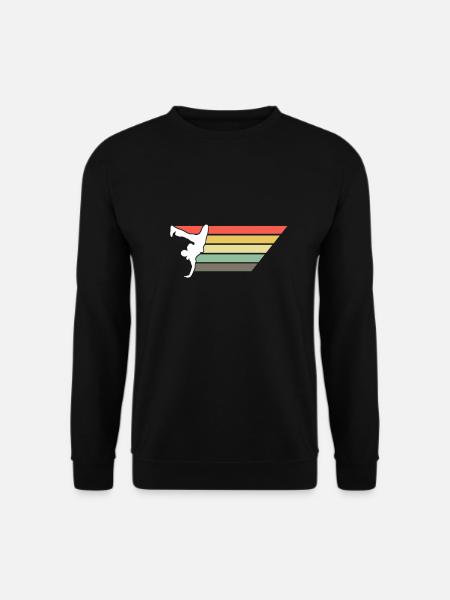 Rétro Breakdance Bboying Gift I Breakdance - Sweat-shirt Unisexe - noir