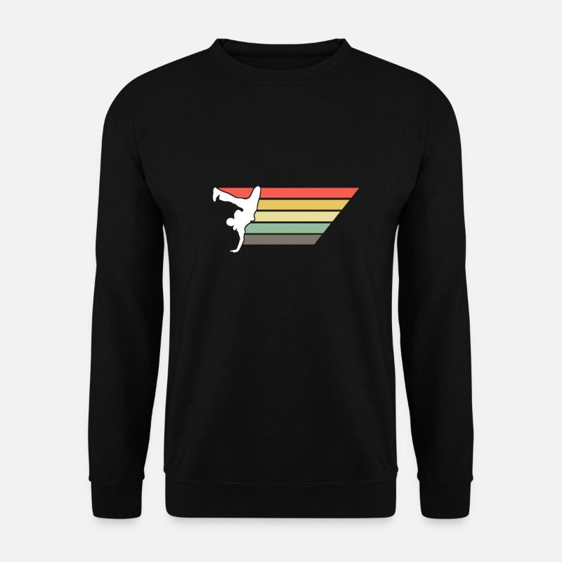Rétro Breakdance Bboying Gift I Breakdance - Sweat-shirt Unisexe - noir