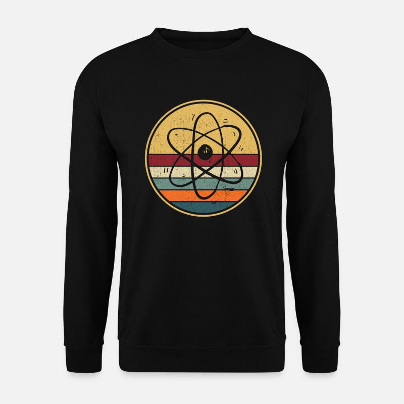 Physiker Geschenk I Wissenschaft Atom Physik Nerd - Unisex Pullover - Schwarz