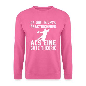 Handball Trainer I Handballer Jugendtrainer - Unisex Pullover - Pink - Vorne