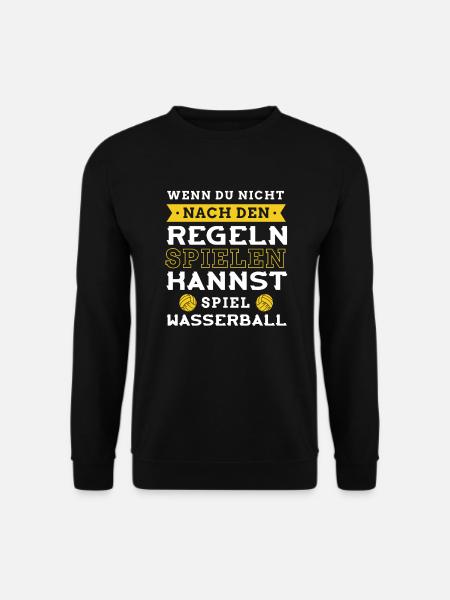 Wasserball - Unisex Pullover - Schwarz