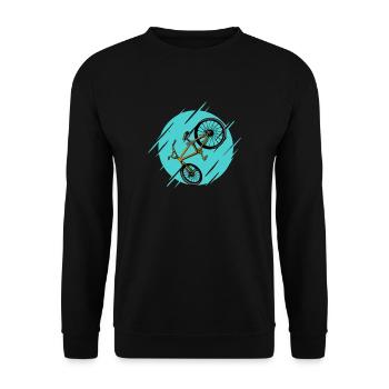 BMX - Unisex Pullover - Schwarz - Vorne - Alina (178cm) & Michal (187cm)
