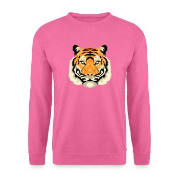 tiger - Unisex Sweatshirt - pink - Front