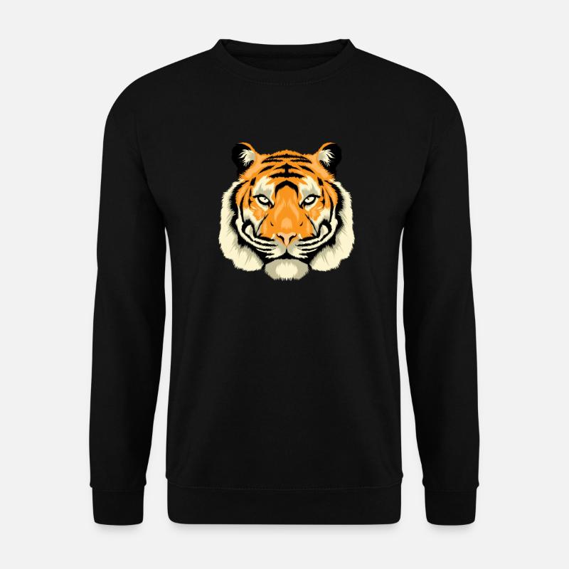 tiger - Unisex Sweatshirt - black
