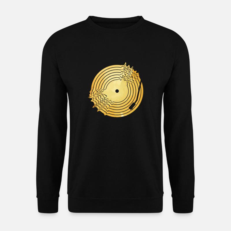 Vinyl Record - Unisex Sweatshirt - black