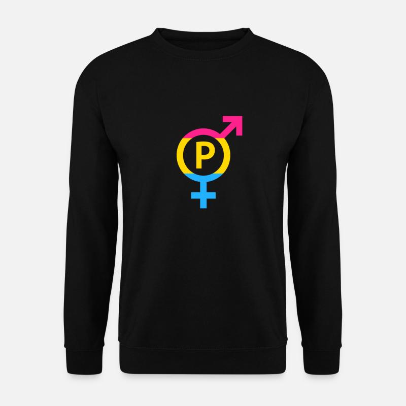 Pansexual Pan Pride - Unisex Sweatshirt - black