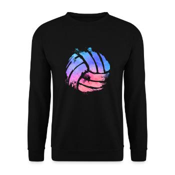 Volley-ball beach volley - Sweat-shirt Unisexe - noir - Devant - Alina (178cm) & Michal (187cm)