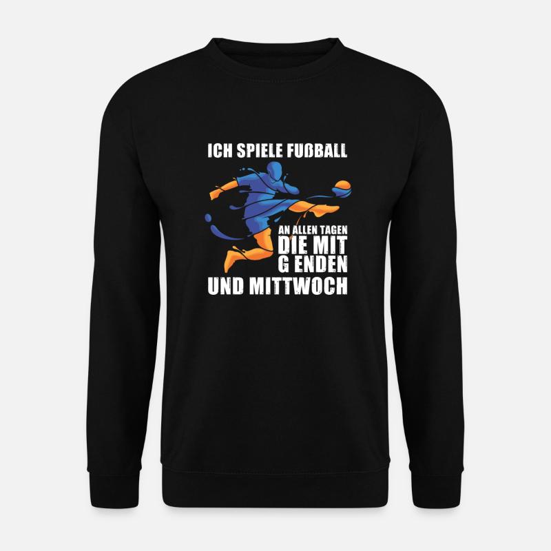 Fußball Fussball - Unisex Pullover - Schwarz