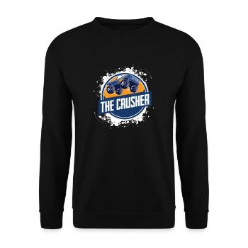 Camion monstre - Sweat-shirt Unisexe - noir - Devant - Alina (178cm) & Michal (187cm)