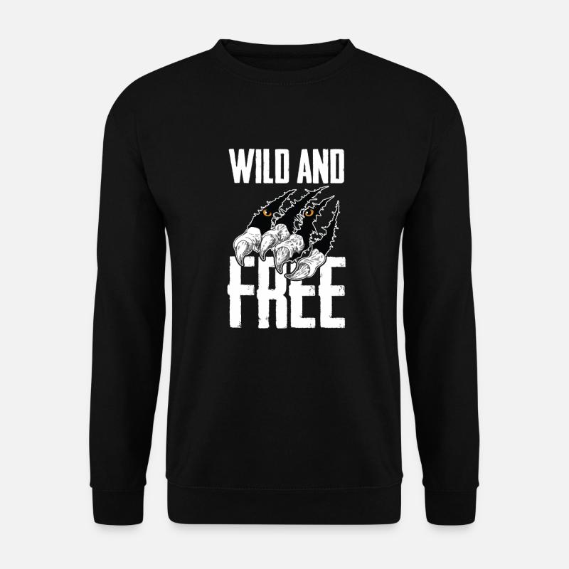 tiger - Unisex Sweatshirt - black