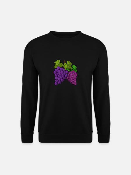 Grape - Unisex Sweatshirt - black