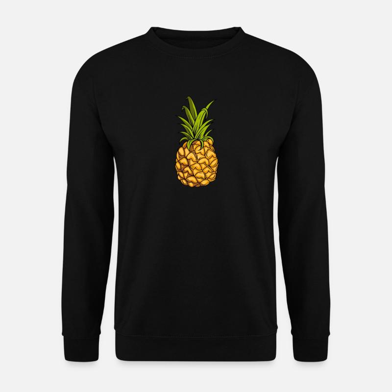 pineapple - Unisex Sweatshirt - black