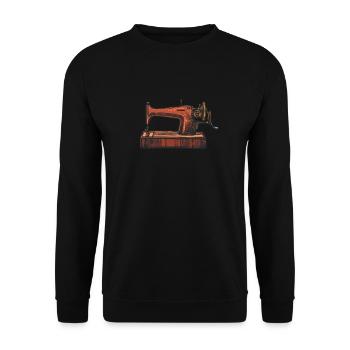 Couture de plus près - Sweat-shirt Unisexe - noir - Devant - Alina (178cm) & Michal (187cm)