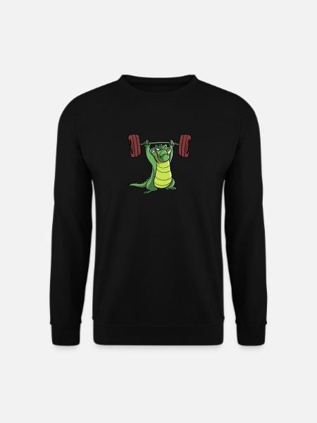 Gewichtheben Gewichtheber Langhantel - Unisex Pullover - Schwarz