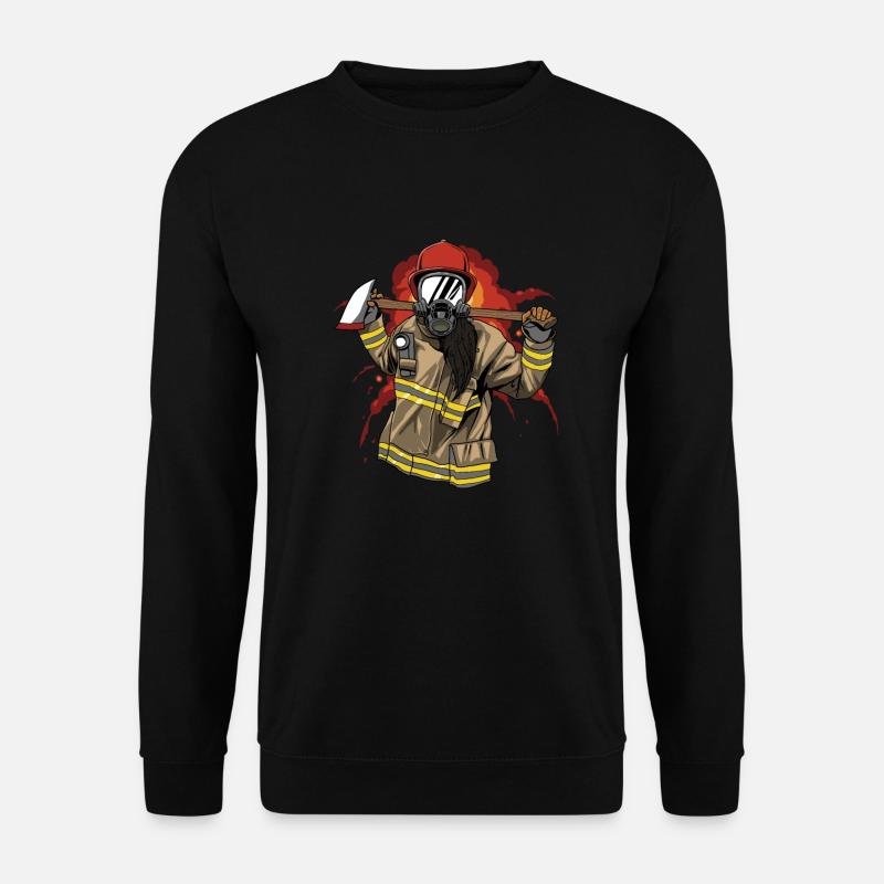 Pompier pompier pompier - Sweat-shirt Unisexe - noir