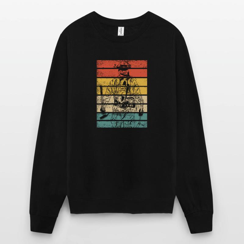 Pompier pompier pompier Sweat-shirt Unisexe