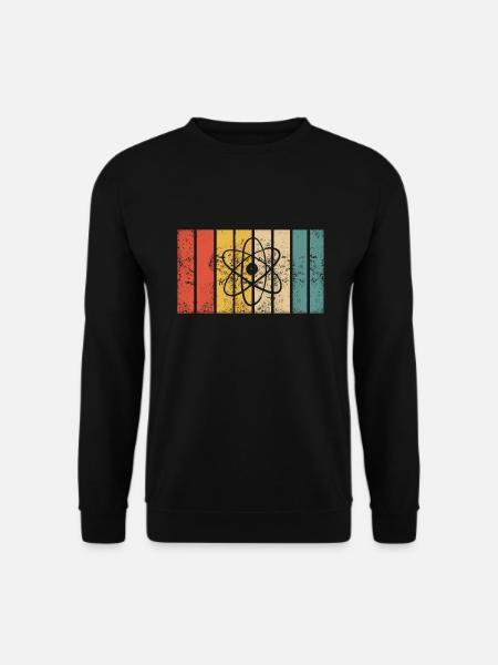 Physicist atom physics - Unisex Sweatshirt - black