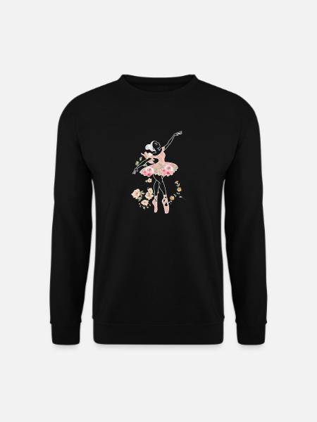 Ballet ballerina ballet dancer - Unisex Sweatshirt - black