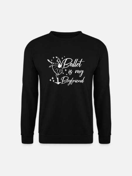 Ballet ballerina ballet dancer - Unisex Sweatshirt - black