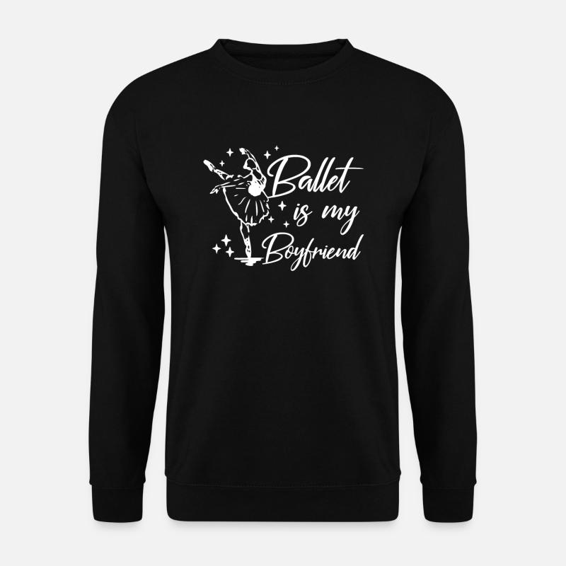 Ballet ballerina ballet dancer - Unisex Sweatshirt - black