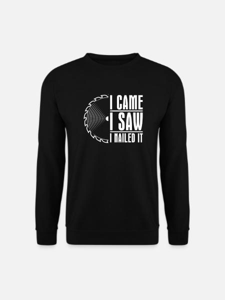 Menuisier menuisier menuisier menuisier - Sweat-shirt Unisexe - noir