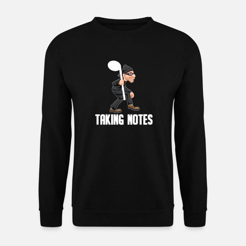 Choir rehearsal choir singers singing - Unisex Sweatshirt - black