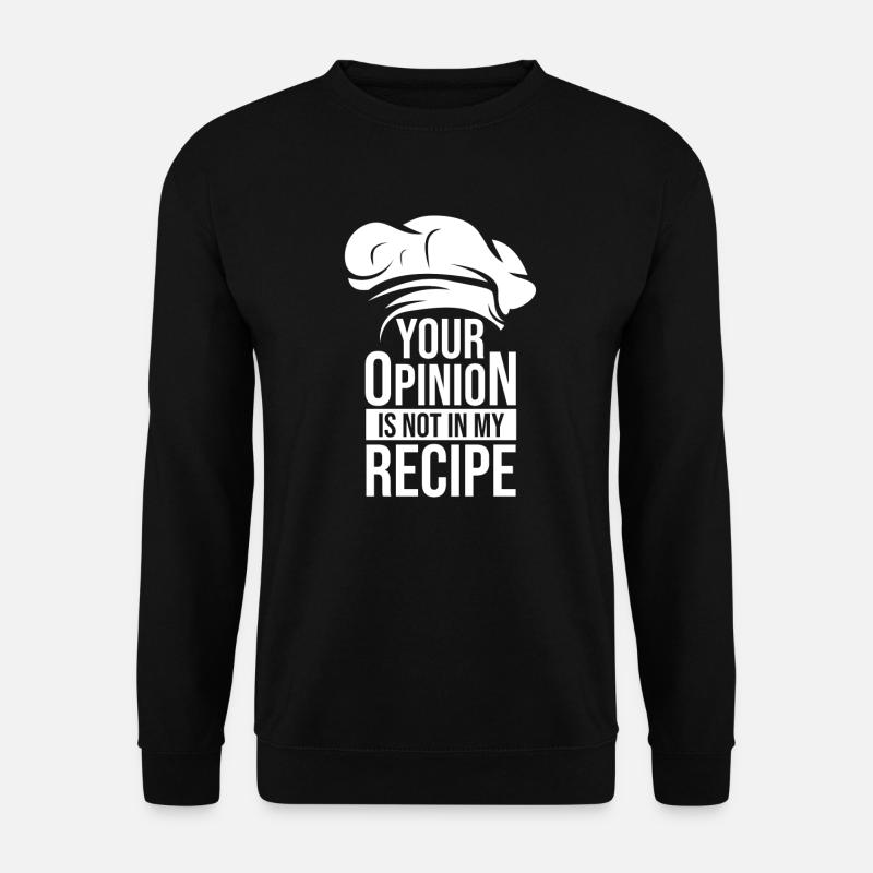 Chef cuisinier chef chef - Sweat-shirt Unisexe - noir