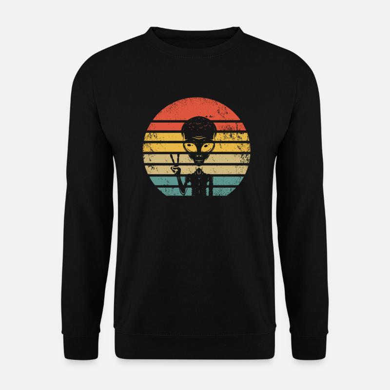 Alien Außerirdischer - Unisex Pullover - Schwarz