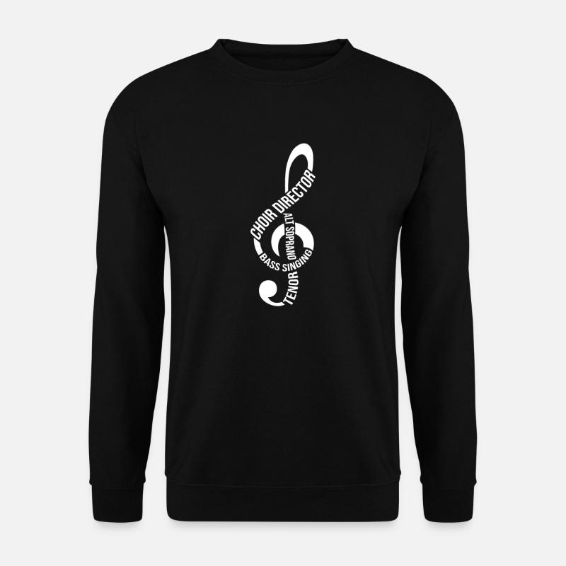 Chor Dirigent Chorleiter Chorprobe - Unisex Pullover - Schwarz