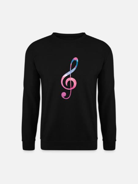 Choir rehearsal choir singers singing - Unisex Sweatshirt - black