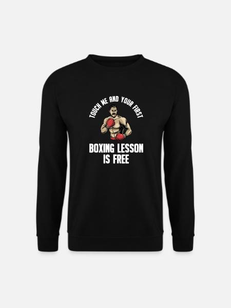 Boxe Boxer Boxer - Sweat-shirt Unisexe - noir