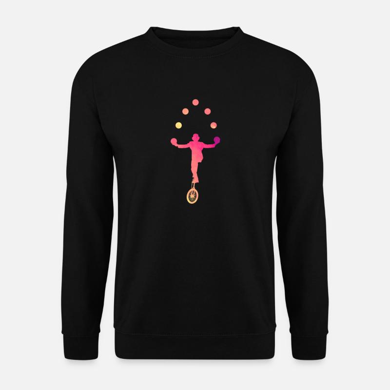 Jonglieren Jongleur - Unisex Pullover - Schwarz