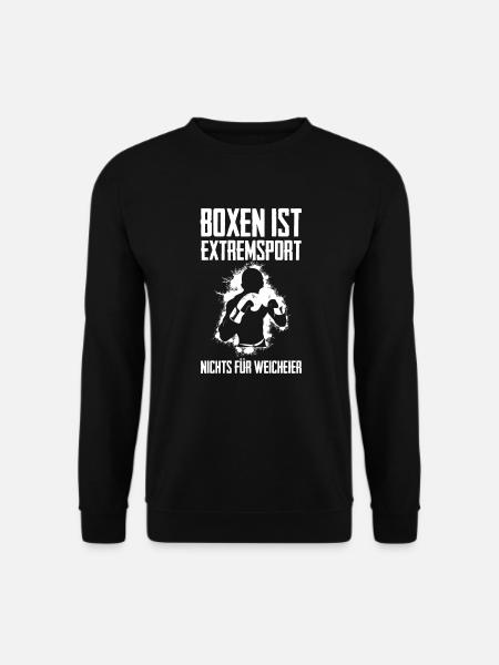 Boxen Boxkampf Boxer - Unisex Pullover - Schwarz