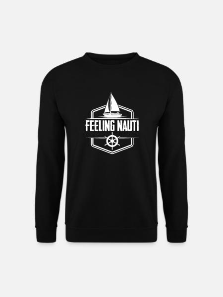Sailing Sailboat Captain Sailor - Unisex Sweatshirt - black
