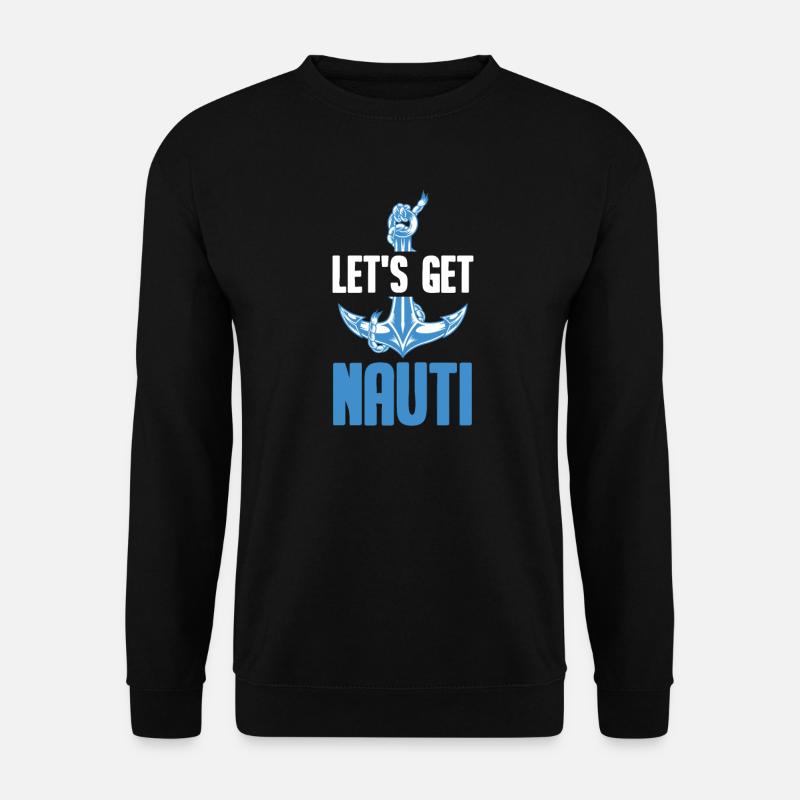 Sailing Sailboat Captain Sailor - Unisex Sweatshirt - black