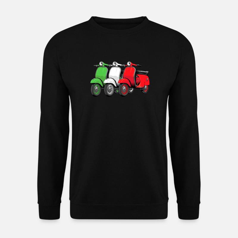 Scooter scooter mobylette scooter - Sweat-shirt Unisexe - noir