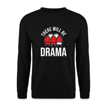 Théâtre Théâtre - Sweat-shirt Unisexe - noir - Devant - Alina (178cm) & Michal (187cm)