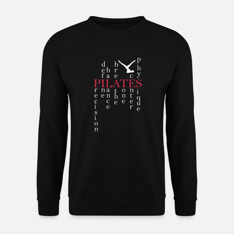 Pilates - Unisex Sweatshirt - black