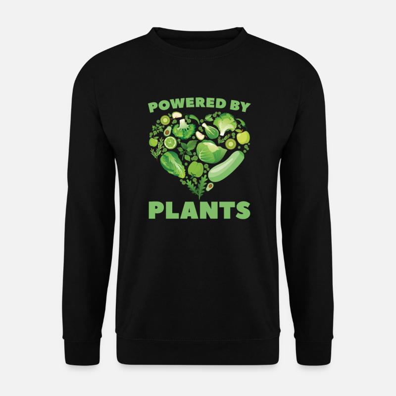 Veggie Gemüse Vegetarisch Vegetarier - Unisex Pullover - Schwarz