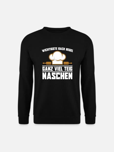 Bäcker Backen Konditor - Unisex Pullover - Schwarz