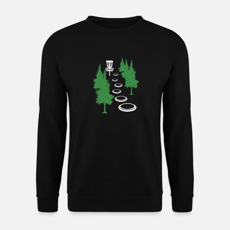 Frisbee Golf - Unisex Pullover - Schwarz