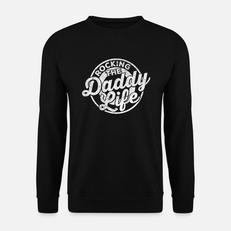 Papa Father Father's Day - Unisex Sweatshirt - black