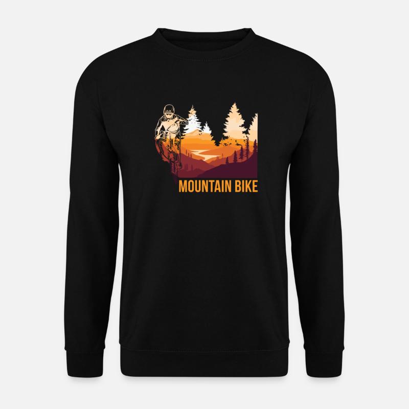 MTB Mountainbike - Unisex Pullover - Schwarz