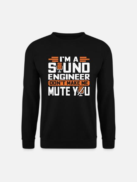 Tontechniker Sound Audio Engineer - Unisex Sweatshirt - black