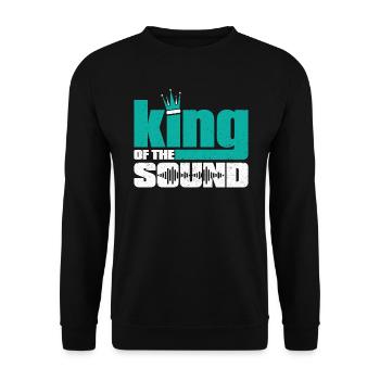 Tontechniker Sound Audio Engineer - Unisex Pullover - Schwarz - Vorne - Alina (178cm) & Michal (187cm)