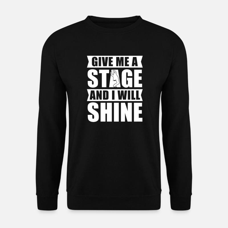 Tanzen Tänzer Tanz - Unisex Pullover - Schwarz